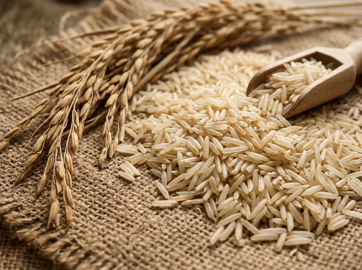 Traditional Royal Basmati rice grains for export